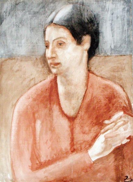 Madame Zborowska von Andre Derain