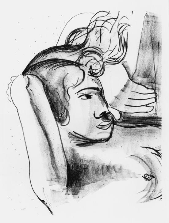 Girl’s head von Andre Derain