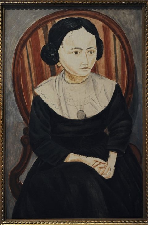 Portrait of a Young Girl in black von Andre Derain