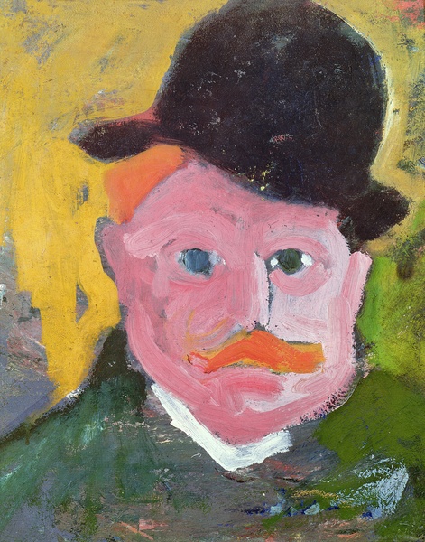 Portrait of Maurice de Vlaminck (1876-1958) 1905 von Andre Derain