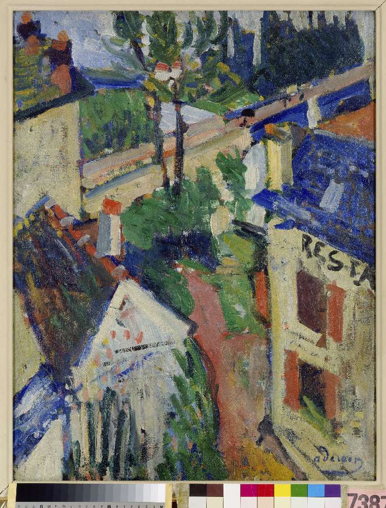 Restaurant in Le Pecq von Andre Derain