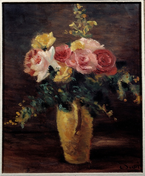 Roses in a vase von Andre Derain