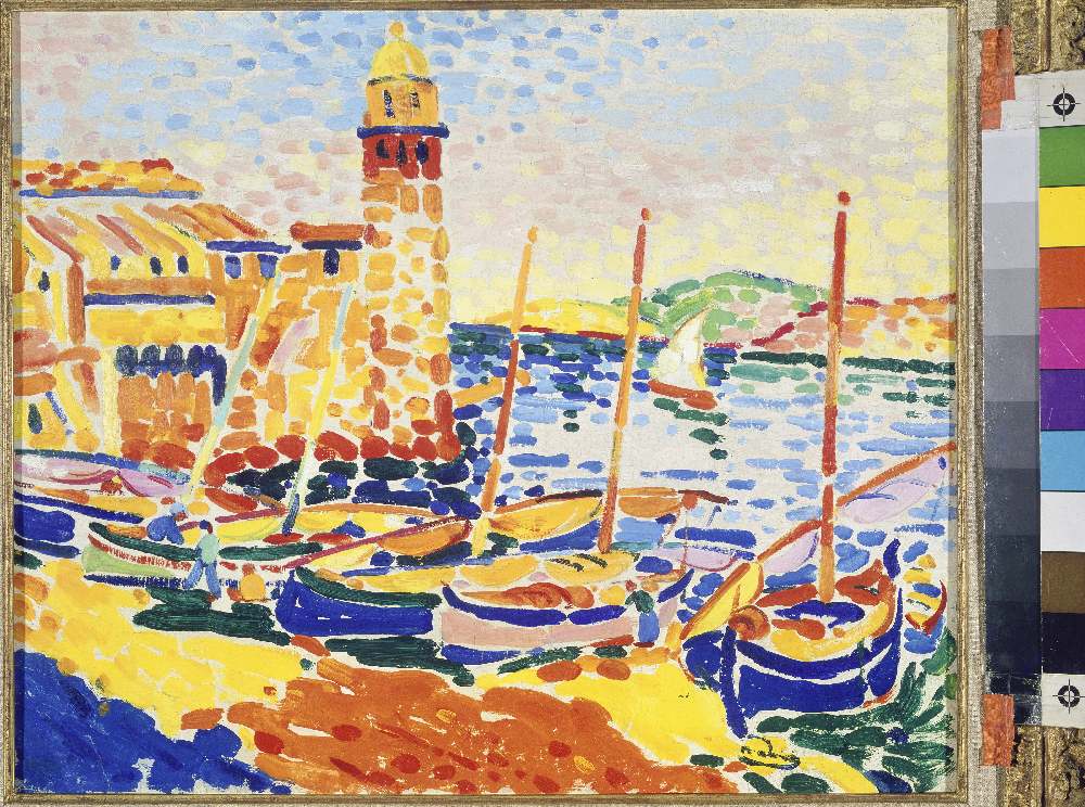 Ships in the Harbor (Collioure) von Andre Derain