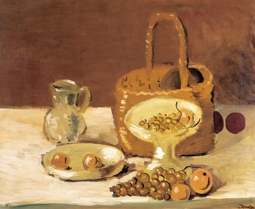 Still life with basket von Andre Derain