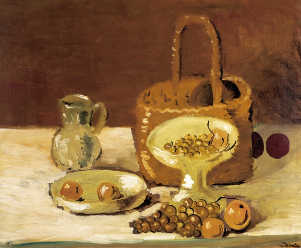 Still life with basket von Andre Derain