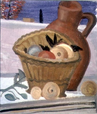 Still life with a basket and pitcher von Andre Derain