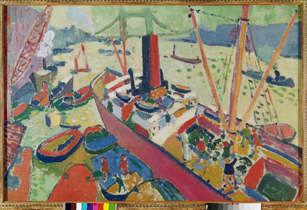 The Pool of London von Andre Derain
