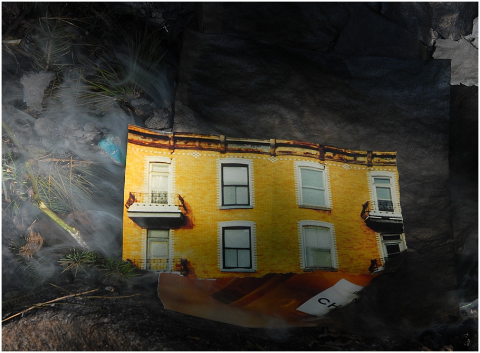 The yellow house von André Pelletier