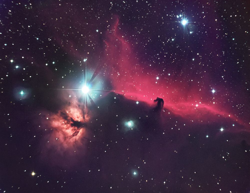 Das Pferd am Himmel von Andrea Auf dem