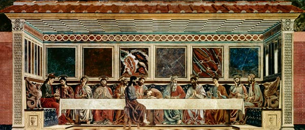 Abendmahl von Andrea del Castagno