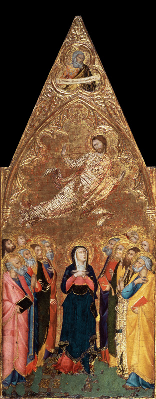 Die Himmelfahrt Christi von Andrea di Vanni