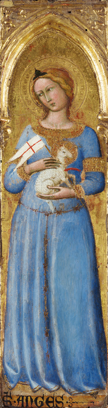Hl. Agnes von Andrea di Vanni d'Andrea Salvani