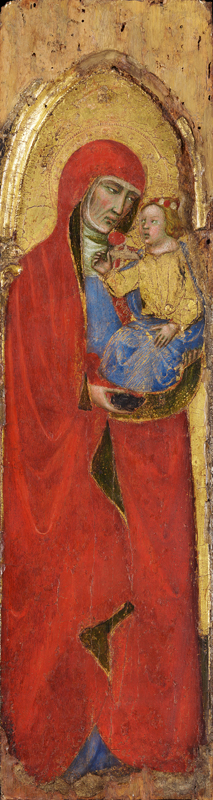 Hl. Anna mit dem Marienkind von Andrea di Vanni d'Andrea Salvani
