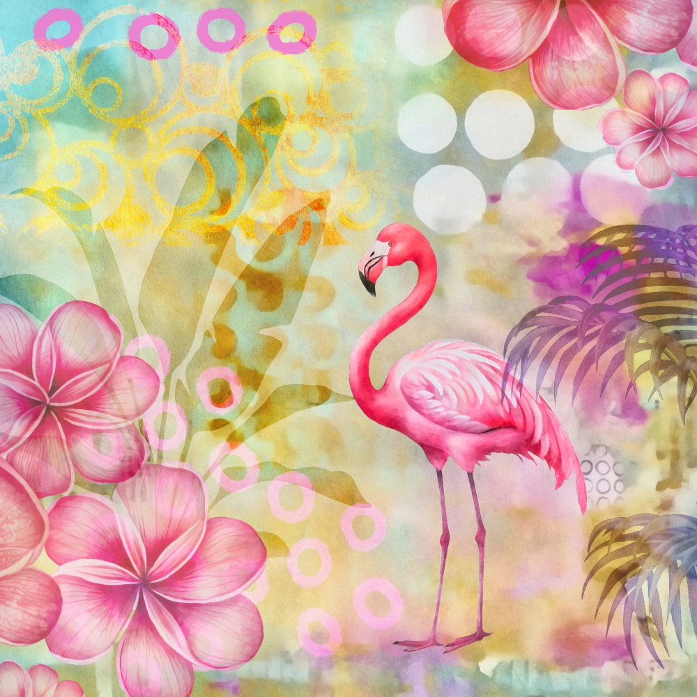 Flamingo Paradise 2 von Andrea Haase