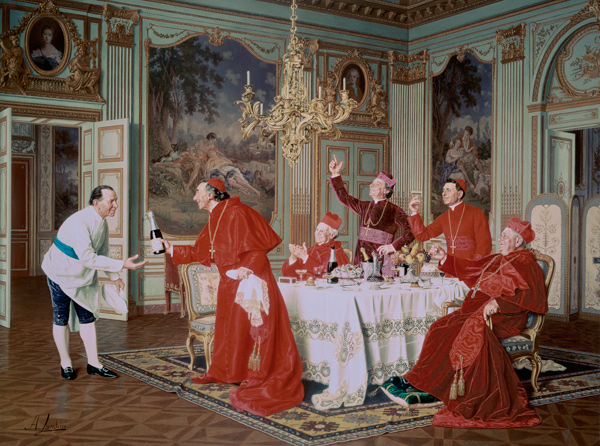 Louis XIV's Apartments at Versailles, the Chef's Birthday von Andrea Landini