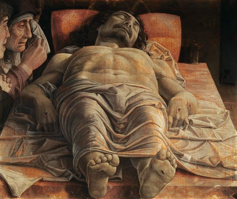 Toter Christus von Andrea Mantegna