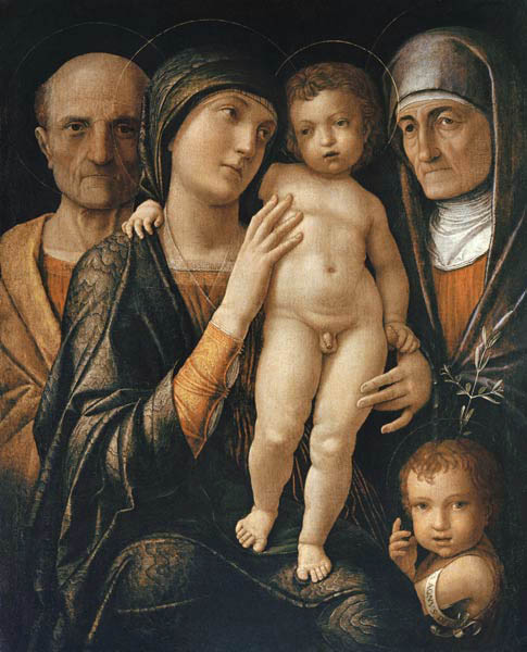 Heilige Familie von Andrea Mantegna