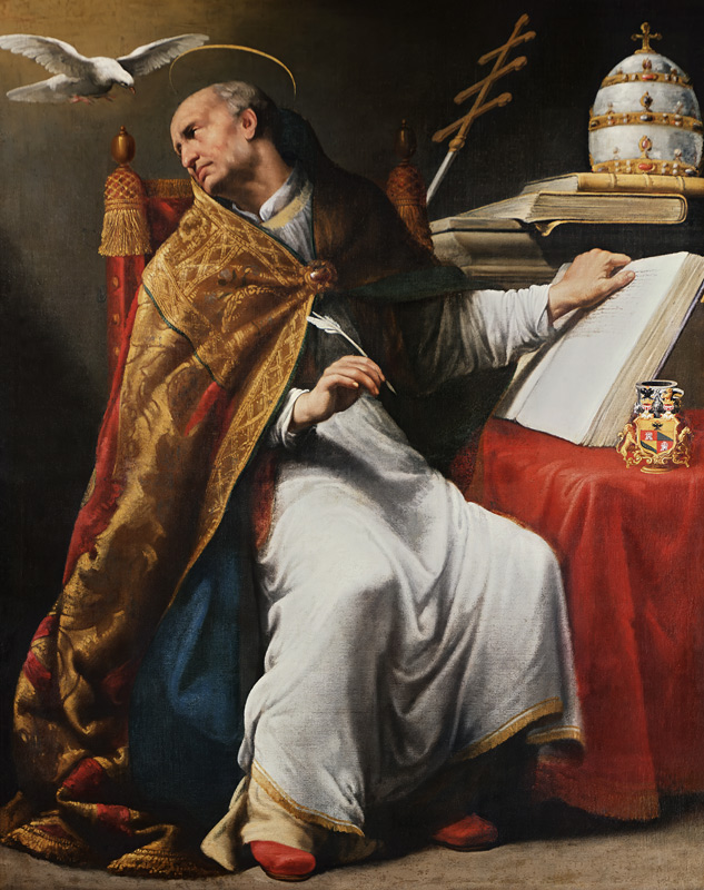 St. Gregory von Andrea Sacchi