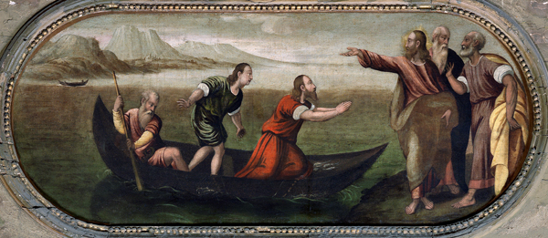 Berufung der Apostel von Andrea Schiavone