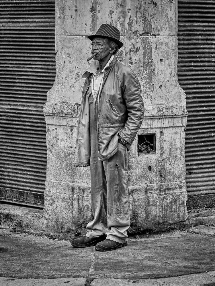 Man at the Corner von Andreas Bauer