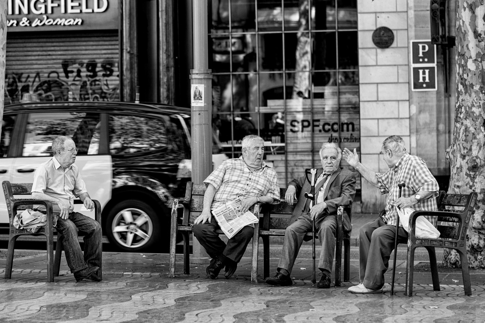 Lively discussion von Andreas Klesse