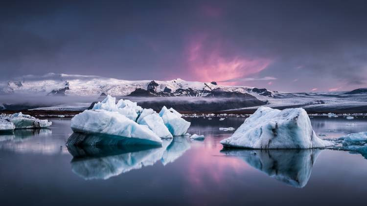 The Glacier Lagoon von Andreas Wonisch