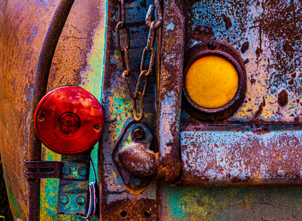 1950 GMC Truck Taillight von Andrew Beavis