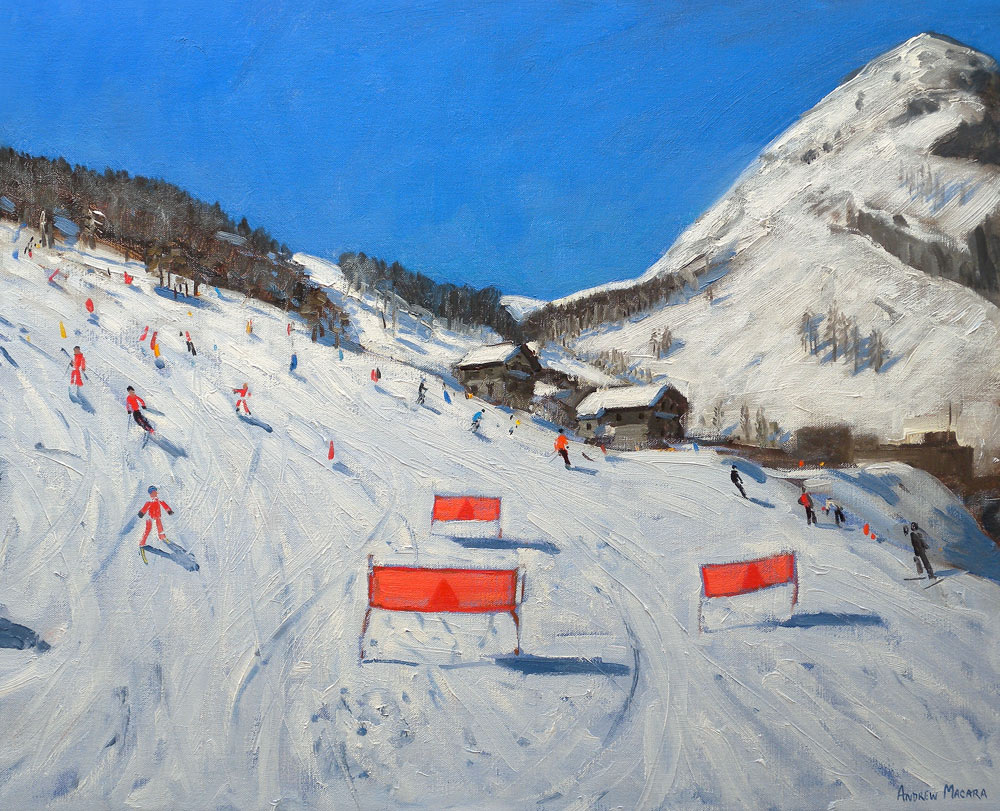 La Daille Val-d'Isere von Andrew  Macara