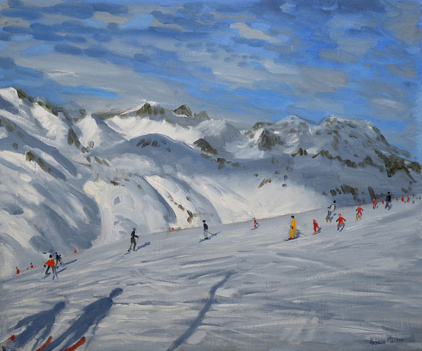 Mountain Tops, Tignes von Andrew  Macara