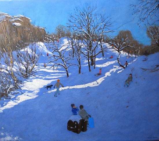 Bright Morning at Black Pool von Andrew  Macara