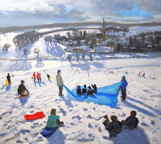 Edensor Village, Chatsworth von Andrew  Macara