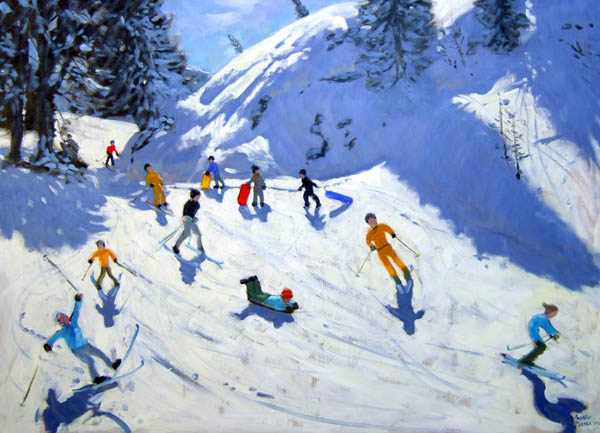 The Gully, Belle Plagne von Andrew  Macara