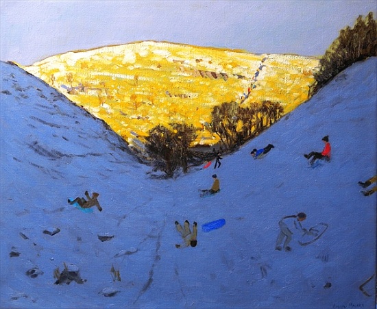 Sun and Snow von Andrew  Macara