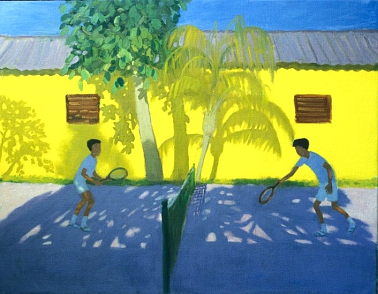 Tennis Cuba von Andrew  Macara