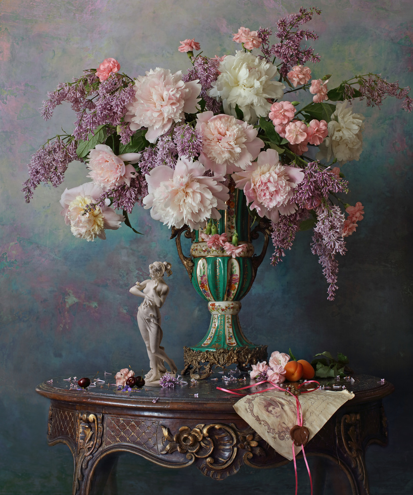 Still life with flowers von Andrey Morozov