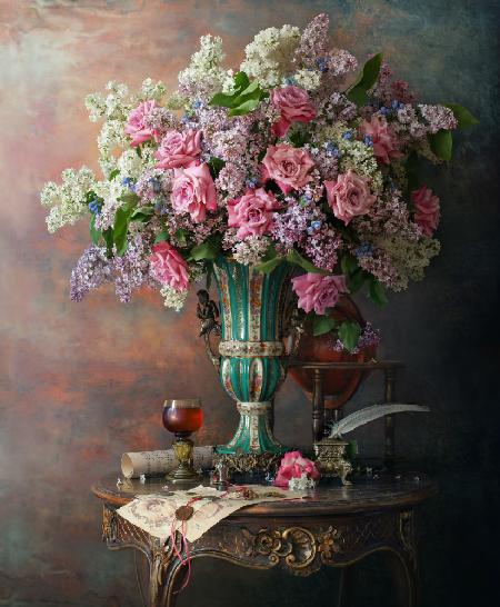 Still life with flowers