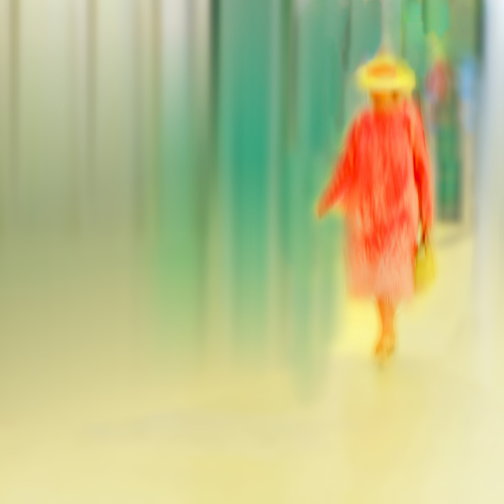 Dame in Rot von Anette Ohlendorf