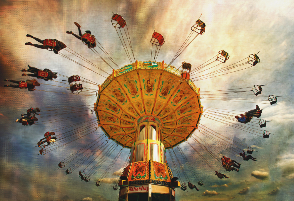 Wellenflug / Wave flight von Anette Ohlendorf