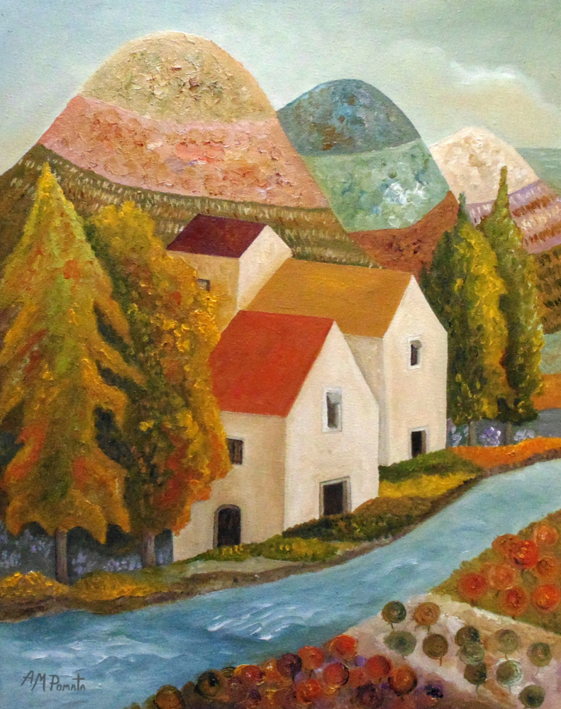 Autumn Flow von Angeles M. Pomata