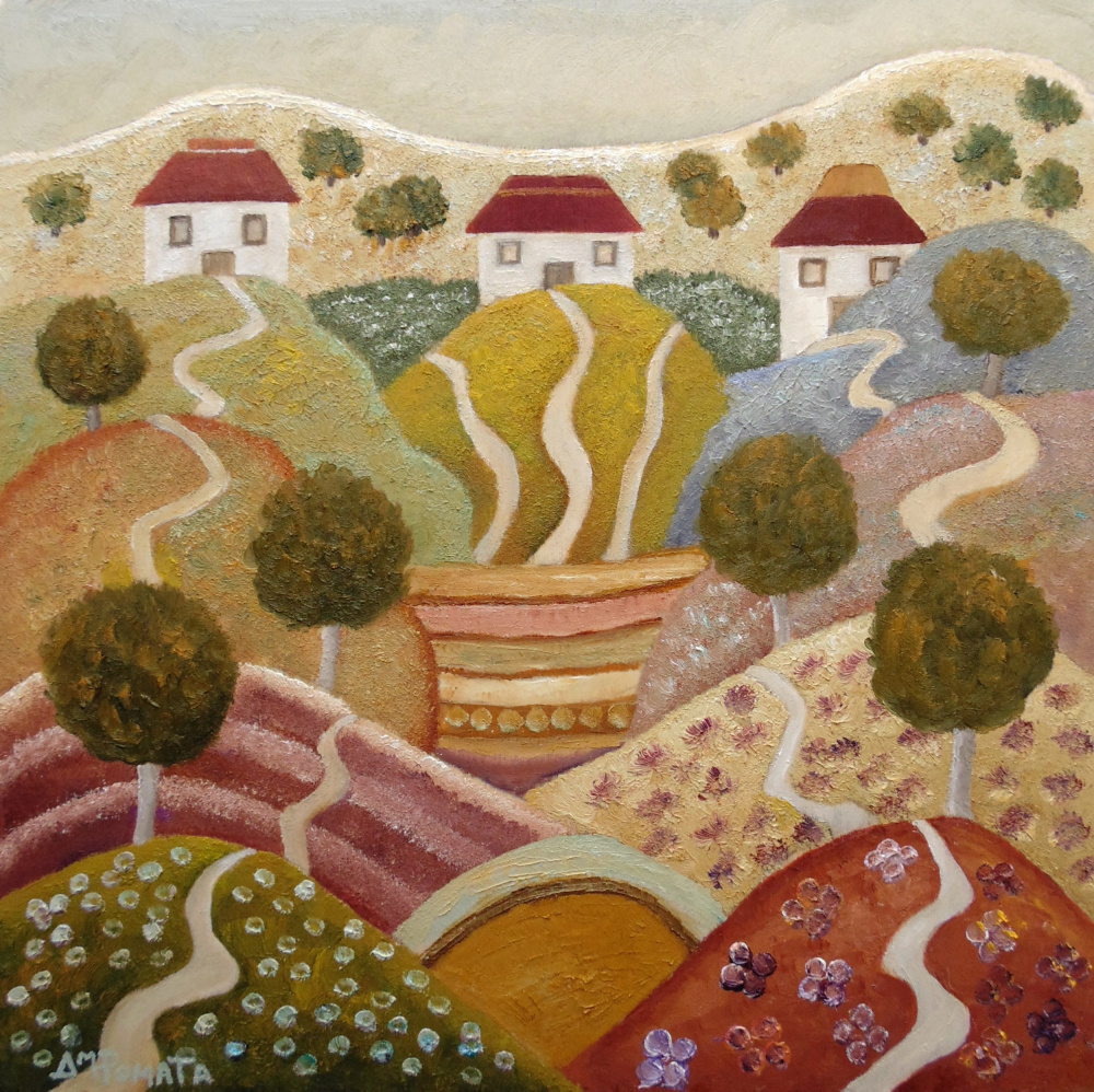 At Ease Land von Angeles M. Pomata