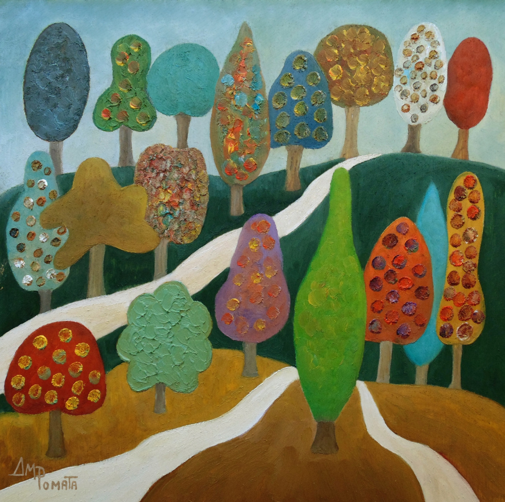 Bountiful Trees von Angeles M. Pomata