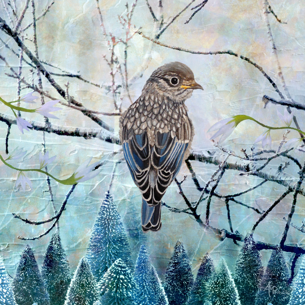 Winter Glow von Angeles M. Pomata