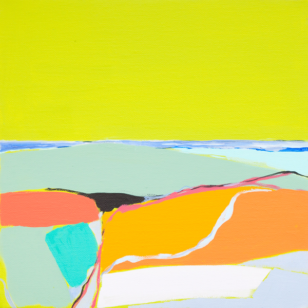 Hills over the Sea von Angie Kenber