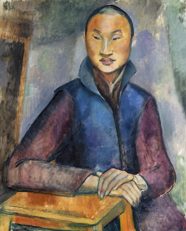 A Young Chinese Man von Anita Ree
