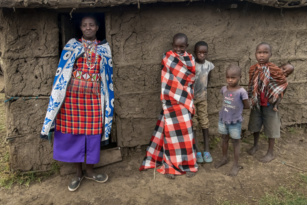 Maasai home von Anita Singh