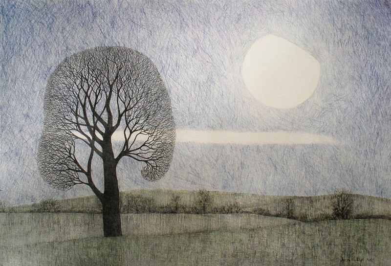 February Moon von Ann  Brain