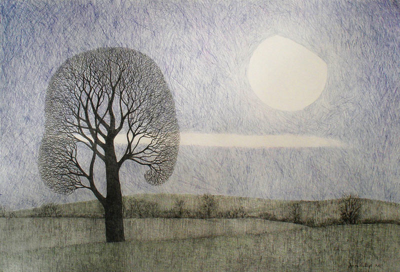 February Moon von Ann  Brain
