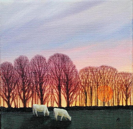 End of Day, 2003 (oil on canvas)  von Ann  Brain