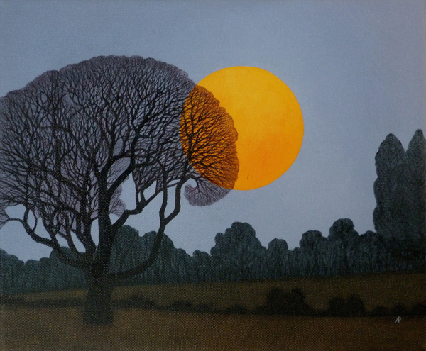 Rising Moon von Ann  Brain