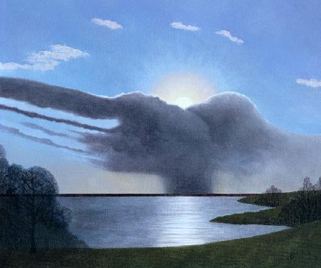 Draycote Cloud, 2004 (oil on canvas) 